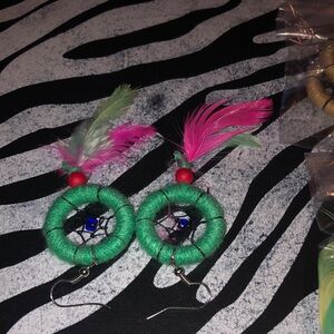 Hand Made DreamCatcher Earrings